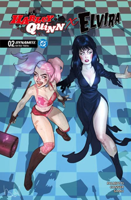 HARLEY QUINN X ELVIRA #2 CVR D BEN CALDWELL VAR (PRE-ORDER: 11/19/2025)