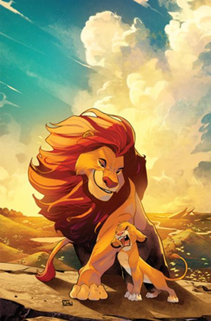 LION KING #1 CVR F EDWIN GALMON METAL VIRGIN VAR (PRE-ORDER: 11/26/2025)