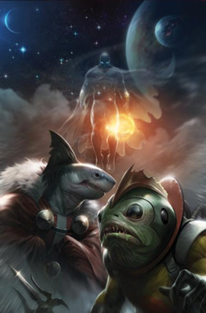 SPACE GHOST #5 CVR E FRANCESCO MATTINA METAL VIRGIN VAR (PRE-ORDER: 11/26/2025)