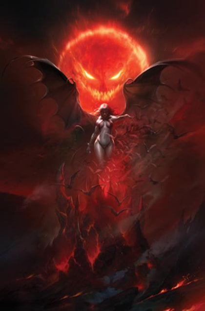 VAMPIRELLA ARMAGEDDON #5 CVR E FRANCESCO MATTINA METAL VIRGIN VAR (PRE-ORDER: 12/03/2025)
