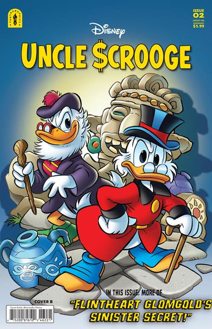 UNCLE SCROOGE FLINTHEART GLOMGOLDS SINISTER SECRET #2 (OF 3) CVR B ALESSANDRO PERINA VAR (PRE-ORDER: 11/12/2025)