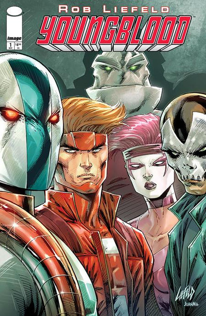 YOUNGBLOOD #1 (2025) CVR A ROB LIEFELD POLYBAGGED & COLLECTIBLE CARD (PRE-ORDER: 11/05/2025)