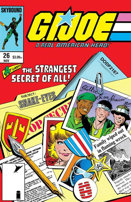 GI JOE A REAL AMERICAN HERO #26 HAMA FILES EDITION CVR A MIKE ZECK & BOB WIACEK (PRE-ORDER: 11/26/2025)