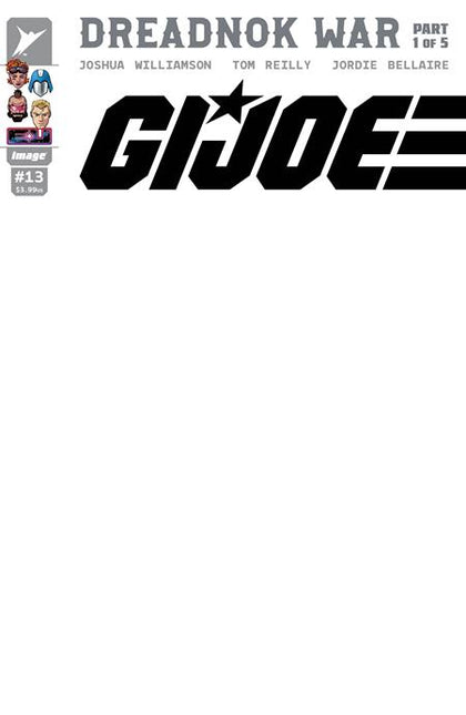 GI JOE #13 CVR G BLANK SKETCH VAR (PRE-ORDER: 11/05/2025)
