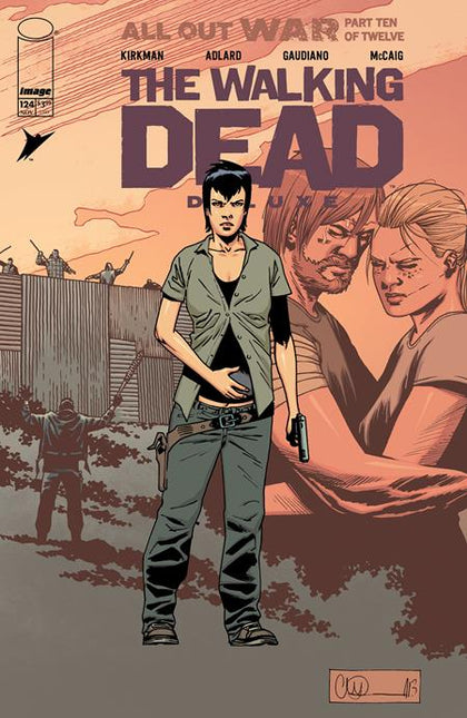 WALKING DEAD DELUXE #124 CVR B CHARLIE ADLARD & DAVE MCCAIG VAR (PRE-ORDER: 11/05/2025)