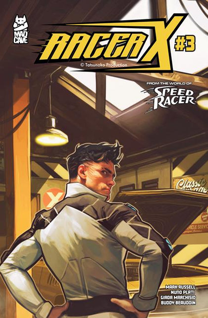 RACER X #3 (OF 8) CVR A FRANCESCO TOMASELLI (PRE-ORDER: 11/19/2025)