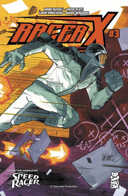 RACER X #3 (OF 8) CVR B DAVE LAFUENTE VAR (PRE-ORDER: 11/19/2025)