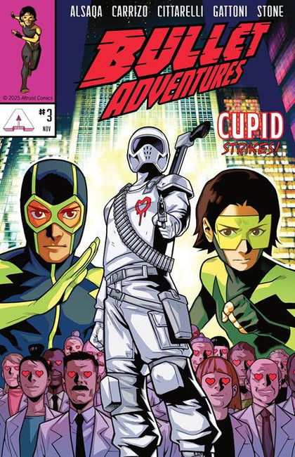BULLET ADVENTURES #3 CVR A NICOLAS CARRIZO & FRAN CITTARELLI (PRE-ORDER: 11/12/2025)