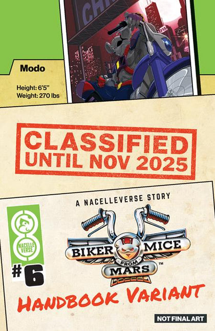 BIKER MICE FROM MARS (2025) #6 CVR A EDU SOUZA (PRE-ORDER: 11/26/2025)