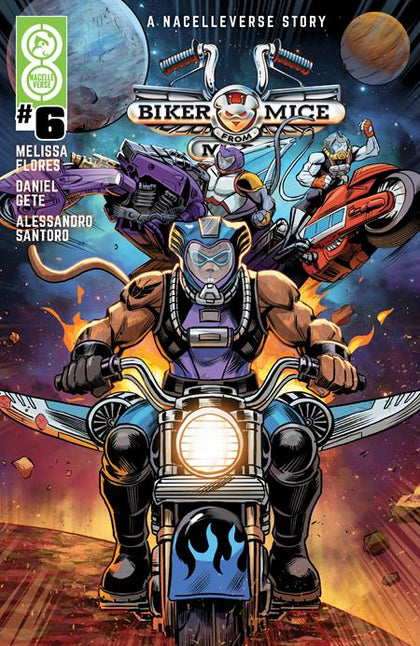BIKER MICE FROM MARS (2025) #6 CVR B PATRICK SPAZIANTE HANDBOOK VAR (PRE-ORDER: 11/26/2025)