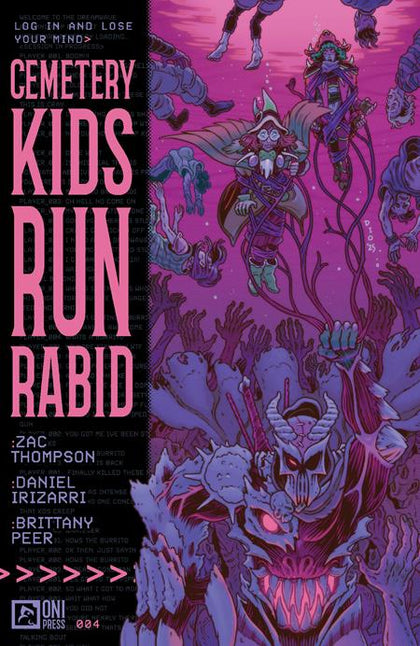 CEMETERY KIDS RUN RABID #4 (OF 4) CVR A DANIEL IRIZARRI (PRE-ORDER: 11/26/2025)