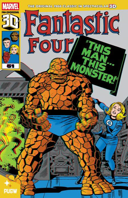 FANTASTIC FOUR #51 THIS MAN THIS MONSTER PAN DIMENSIONAL 3D EDITION (PRE-ORDER: 11/19/2025)