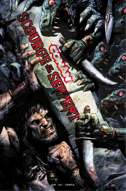 CONAN THE BARBARIAN SCOURGE OF THE SERPENT #3 (OF 4) CVR A GERARDO ZAFFINO VAR (MR)