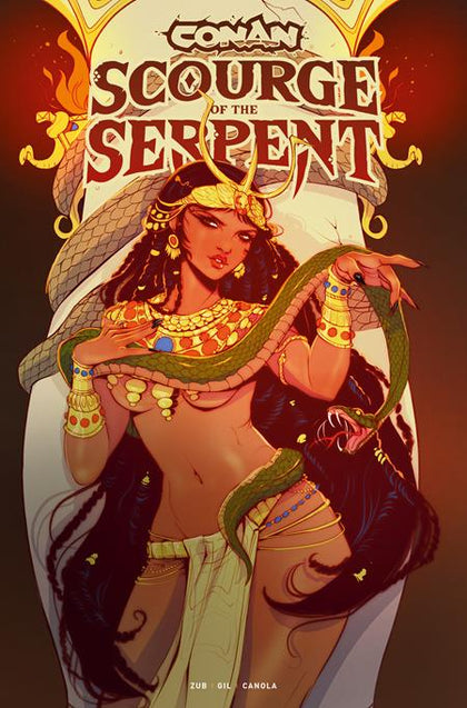 CONAN THE BARBARIAN SCOURGE OF THE SERPENT #3 (OF 4) CVR D ASHLEIGH IZIENICKI VAR (PRE-ORDER: 11/26/2025)