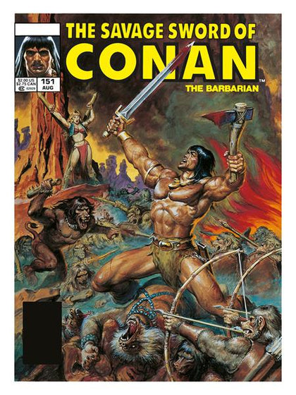 SAVAGE SWORD OF CONAN THE ORIGINAL COMICS OMNIBUS HC VOL 11 DIRECT MARKET EDITION DOUG BEEKMAN CVR (PRE-ORDER: 11/19/2025)