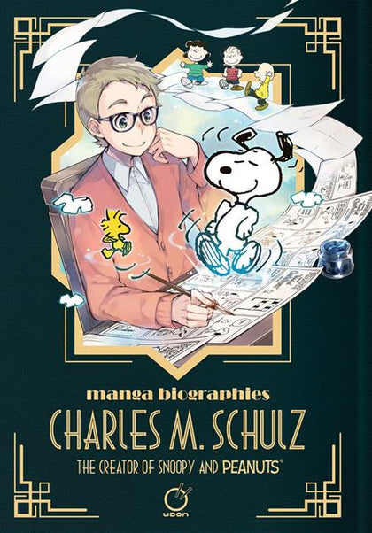 MANGA BIOGRAPHIES CHARLES M SCHULZ THE CREATOR OF SNOOPY AND PEANUTS TP Previously Offered thru Diamond (PRE-ORDER: 11/05/2025)