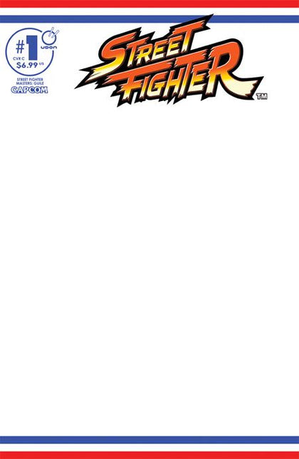 STREET FIGHTER MASTERS GUILE #1 (ONE SHOT) CVR C BLANK SKETCH VAR (PRE-ORDER: 11/05/2025)