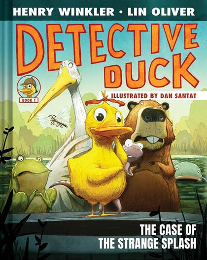 DETECTIVE DUCK ILLUSTRATED NOVEL HC VOL 01 THE CASE OF THE STRANGE SPLASH (PRE-ORDER: 11/04/2026)
