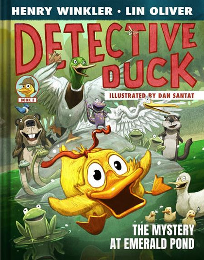 DETECTIVE DUCK ILLUSTRATED NOVEL HC VOL 03 THE MYSTERY AT EMERALD POND (PRE-ORDER: 11/04/2026)
