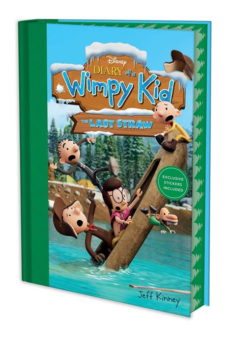 DIARY OF A WIMPY KID ILLUSTRATED NOVEL HC VOL 03 THE LAST STRAW (SPECIAL DISNEY+ COVER COLLECTORS EDITION) (PRE-ORDER: 11/11/2026)