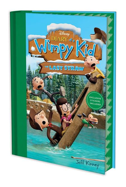 DIARY OF A WIMPY KID ILLUSTRATED NOVEL HC VOL 03 THE LAST STRAW (SPECIAL DISNEY+ COVER COLLECTORS EDITION) (PRE-ORDER: 11/11/2026)
