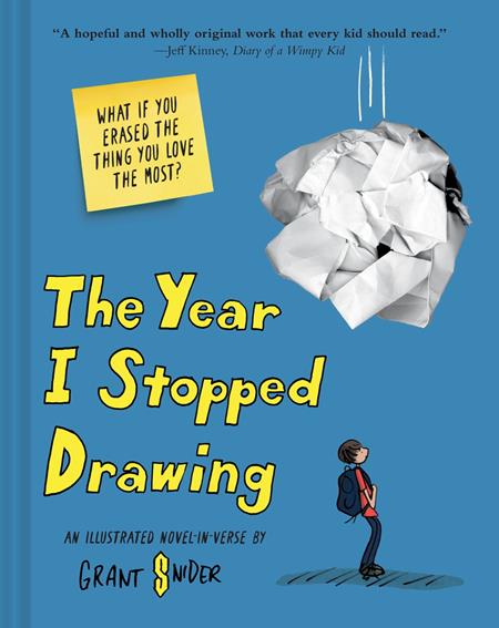 YEAR I STOPPED DRAWING HC AN ILLUSTRATED NOVEL IN VERSE (PRE-ORDER: 11/11/2026)