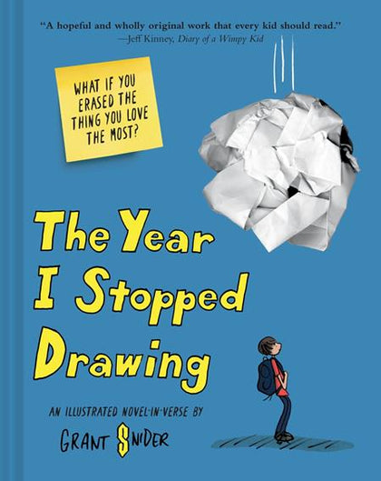 YEAR I STOPPED DRAWING HC AN ILLUSTRATED NOVEL IN VERSE (PRE-ORDER: 11/11/2026)