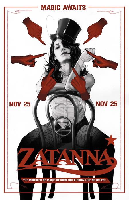 ZATANNA (2026) #8 CVR B JOSHUA SWAY SWABY CARD STOCK VAR (PRE-ORDER: 11/25/2026)