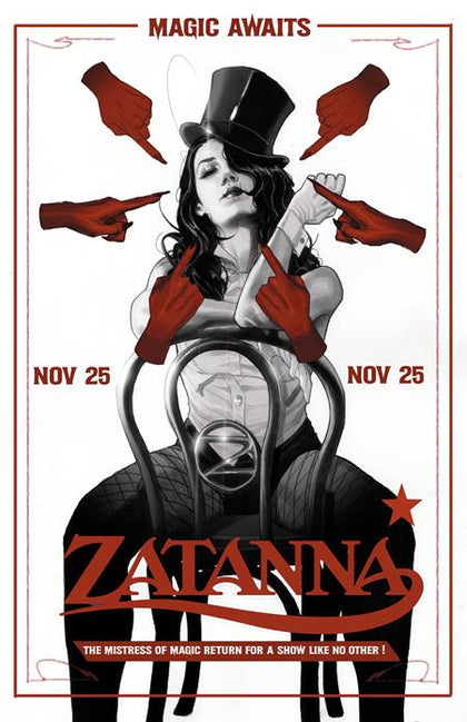 ZATANNA (2026) #8 CVR B JOSHUA SWAY SWABY CARD STOCK VAR (PRE-ORDER: 11/25/2026)