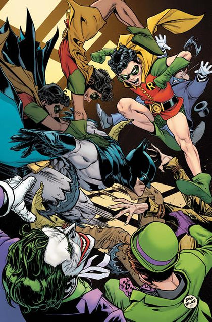 BATMAN & ROBIN YEAR ONE DYNAMIC DUOS #4 (OF 12) CVR B BRAD WALKER CARD STOCK VAR (PRE-ORDER: 11/11/2026)