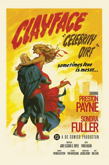 CLAYFACE CELEBRITY DIRT #5 (OF 6) CVR C DAVID TALASKI CARD STOCK VAR (PRE-ORDER: 11/11/2026)