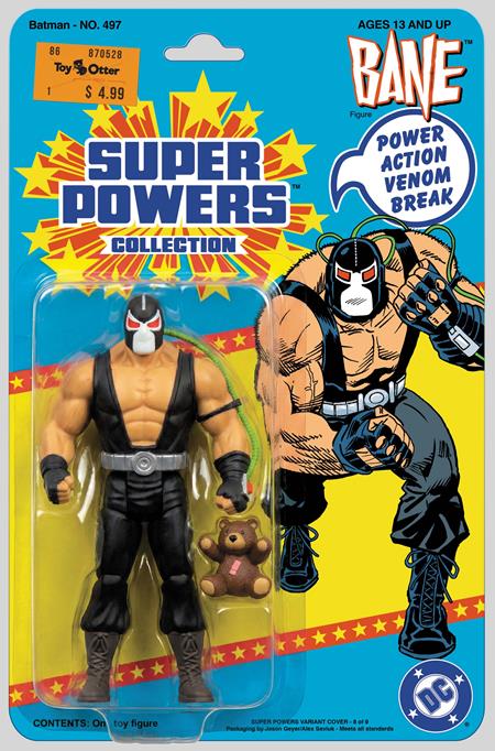 BATMAN #497 FACSIMILE EDITION CVR D JASON GEYER & ALEX SAVIUK BANE SUPER POWERS CARD STOCK VAR (PRE-ORDER: 11/04/2026)