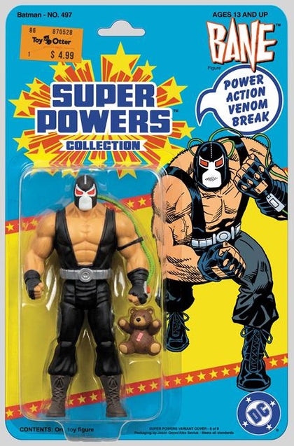 BATMAN #497 FACSIMILE EDITION CVR D JASON GEYER & ALEX SAVIUK BANE SUPER POWERS CARD STOCK VAR (PRE-ORDER: 11/04/2026)