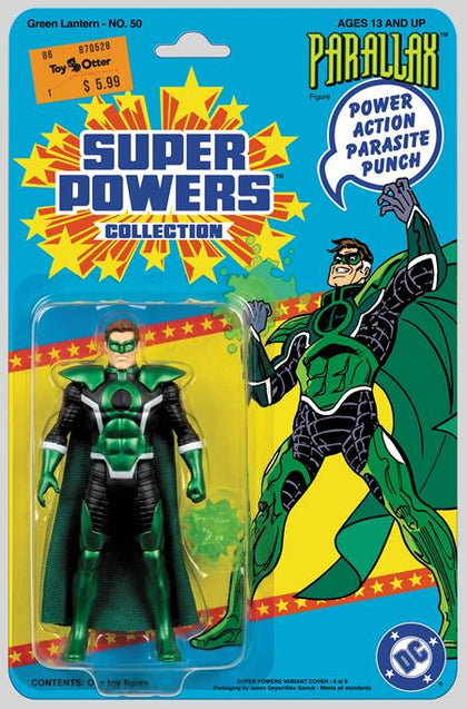 GREEN LANTERN #50 FACSIMILE EDITION CVR B JASON GEYER & ALEX SAVIUK PARALLAX SUPER POWERS CARD STOCK VAR (PRE-ORDER: 11/25/2026)