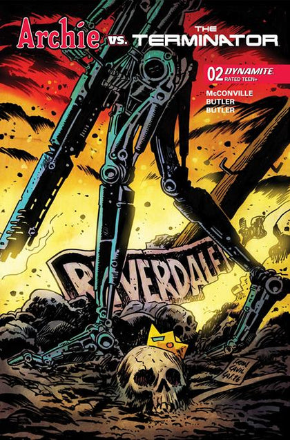 ARCHIE VS THE TERMINATOR #2 CVR A FRANCESCO FRANCAVILLA (PRE-ORDER: 11/04/2026)