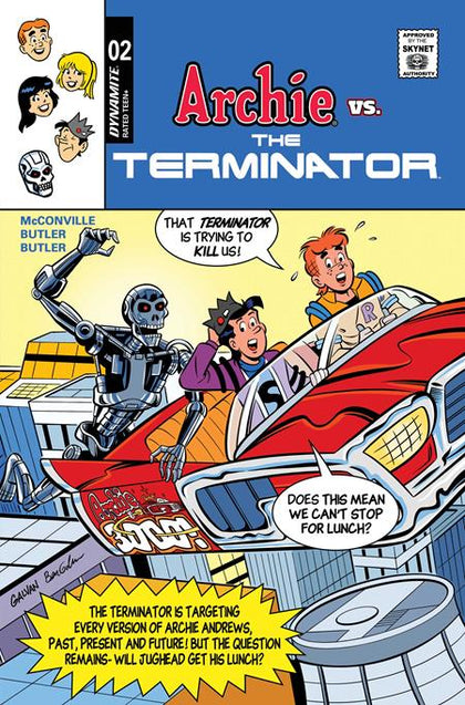 ARCHIE VS THE TERMINATOR #2 CVR D BILL GALVAN VAR (PRE-ORDER: 11/04/2026)