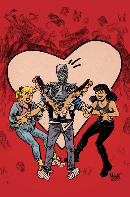 ARCHIE VS THE TERMINATOR #2 CVR F ROBERT HACK LTD VIRGIN VAR (PRE-ORDER: 11/11/2026)