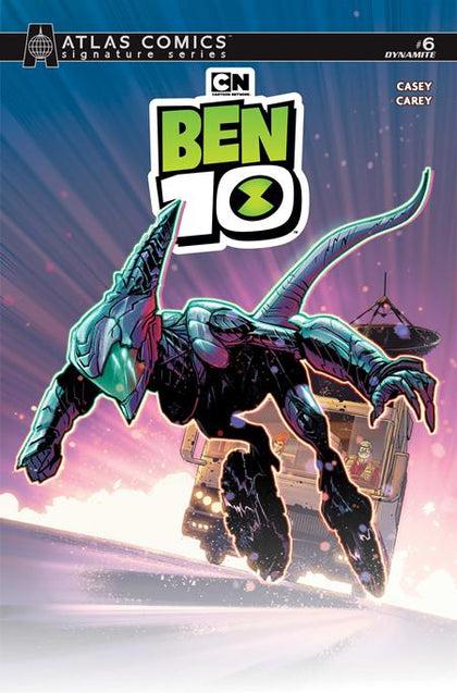 BEN 10 #6 CVR I ROBERT CAREY ATLAS EDITION SIGNED BY JOE CASEY VAR (PRE-ORDER: 11/18/2026)
