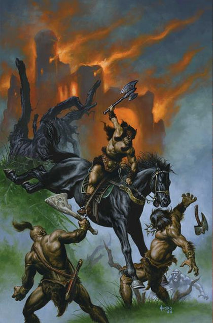 FIRE AND ICE DARKWOLF #5 CVR G JOE JUSKO LTD VIRGIN VAR (PRE-ORDER: 11/18/2026)