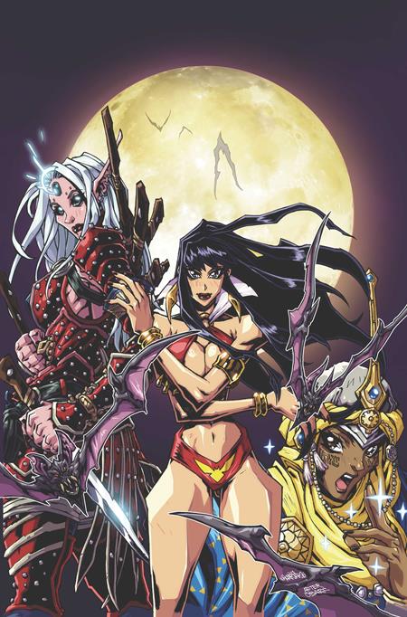 PATHFINDER VAMPIRELLA BLADE OF DARKNESS #2 CVR E ANDREW HUERTA LTD VIRGIN VAR (PRE-ORDER: 12/09/2026)
