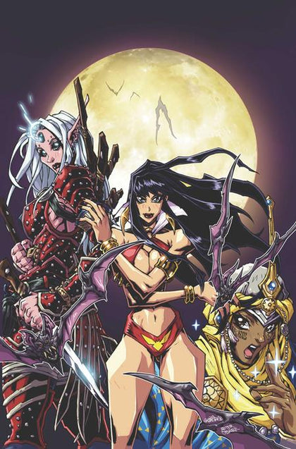 PATHFINDER VAMPIRELLA BLADE OF DARKNESS #2 CVR E ANDREW HUERTA LTD VIRGIN VAR (PRE-ORDER: 12/09/2026)