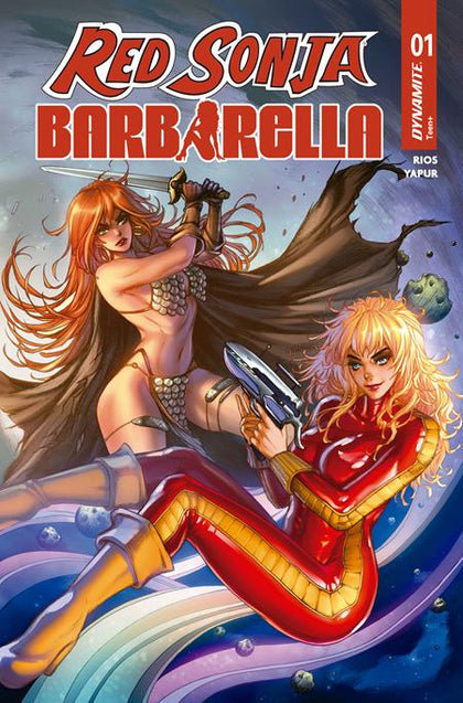 RED SONJA BARBARELLA #1 CVR B COLLETTE TURNER VAR (PRE-ORDER: 11/04/2026)