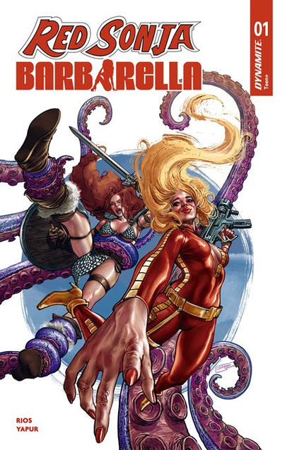 RED SONJA BARBARELLA #1 CVR C DIEGO YAPUR VAR (PRE-ORDER: 11/04/2026)