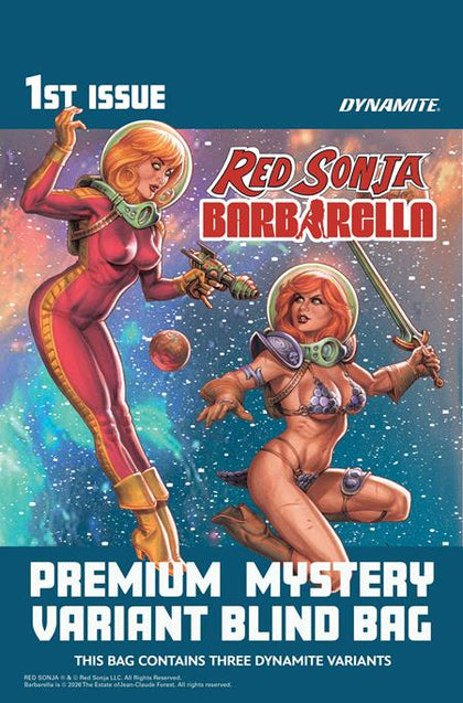 RED SONJA BARBARELLA #1 CVR K PREMIUM MYSTERY BLIND BAG VAR (PRE-ORDER: 11/04/2026)