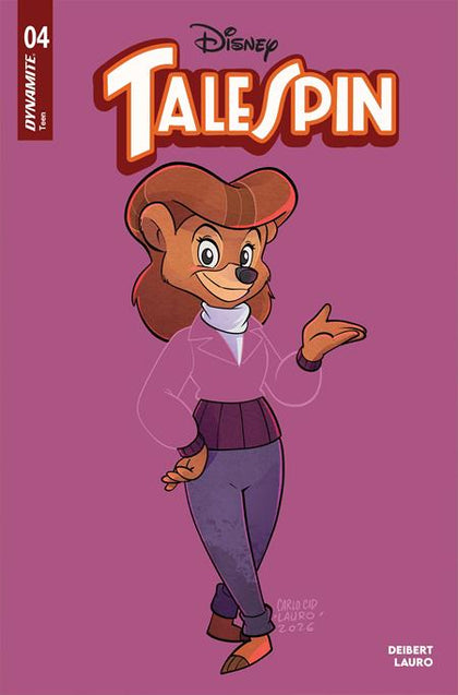 TALESPIN #4 CVR C CARLO LAURO COLOR BLEED VAR (PRE-ORDER: 11/11/2026)