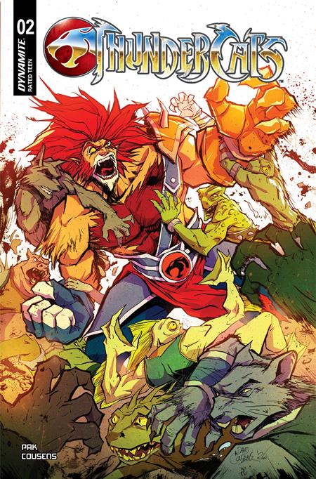 THUNDERCATS (2026) #2 CVR B DAVID COUSENS VAR (PRE-ORDER: 11/25/2026)