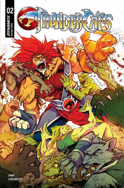 THUNDERCATS (2026) #2 CVR B DAVID COUSENS VAR (PRE-ORDER: 11/04/2026)