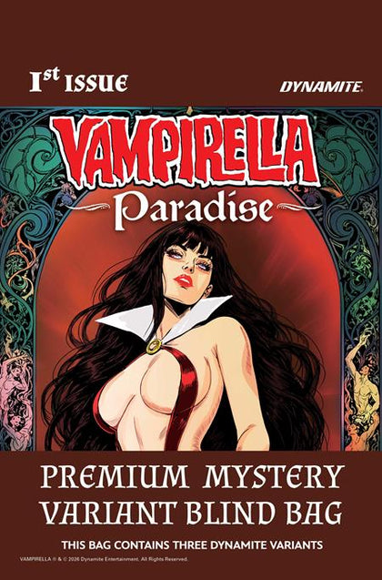 VAMPIRELLA PARADISE #1 CVR J PREMIUM MYSTERY BLIND BAG VAR (PRE-ORDER: 11/18/2026)