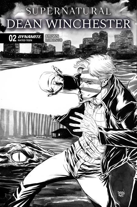 SUPERNATURAL DEAN WINCHESTER #2 CVR K DREW MOSS LINE ART VAR (PRE-ORDER: 11/04/2026)