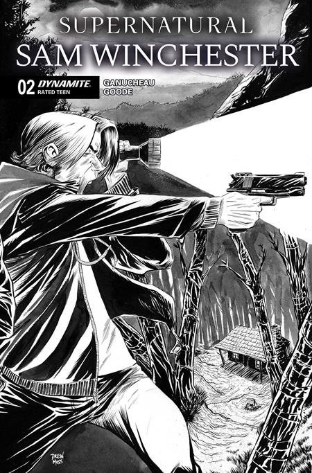 SUPERNATURAL SAM WINCHESTER #2 CVR K F DREW MOSS LINE ART VAR (PRE-ORDER: 11/04/2026)